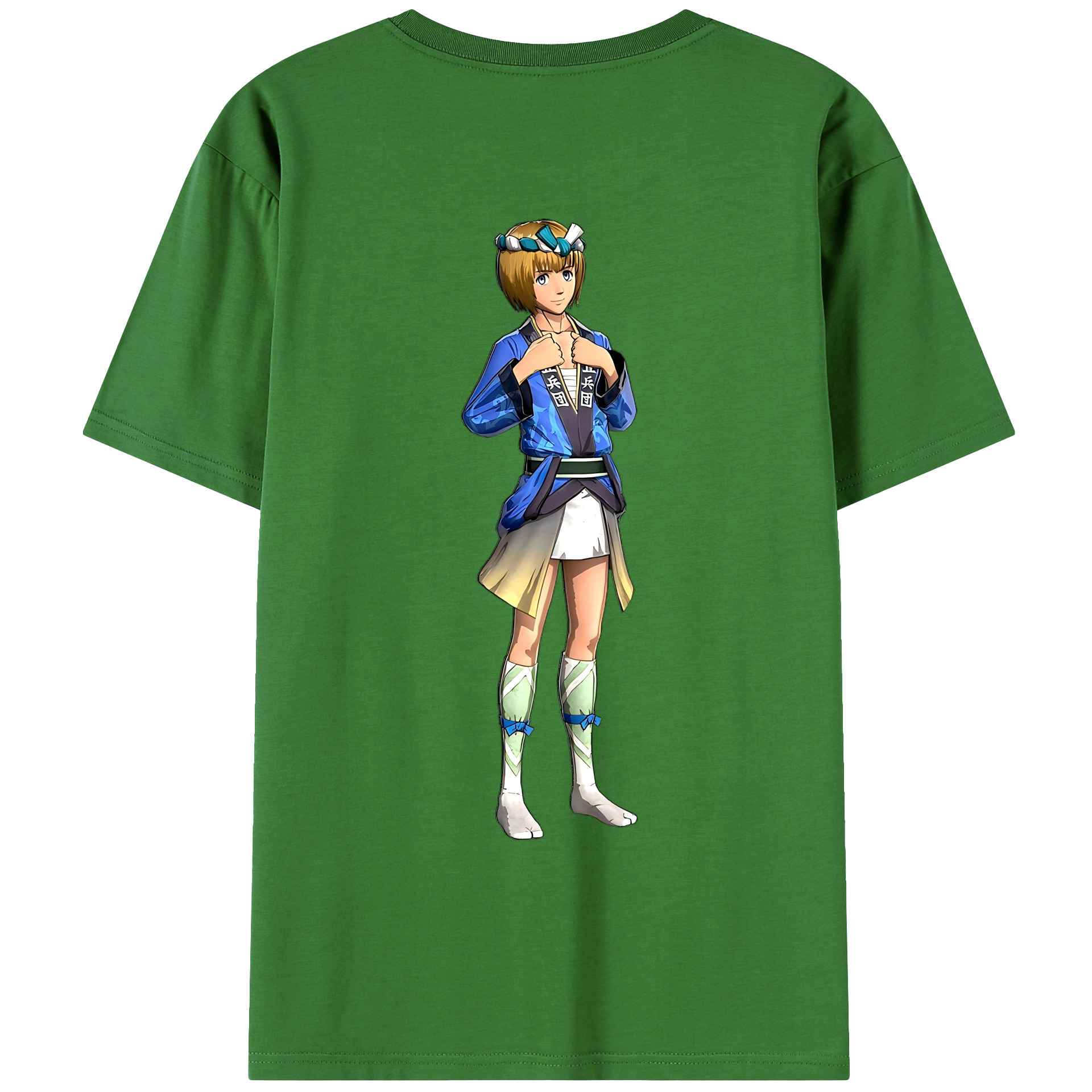 （画像用） 進撃の巨人 アルミン·アルレルト Attack on Titan Armin Arlert レディース半袖Tシャツ(バックプリント)